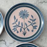 Set of 4 stamped Longchamp plates