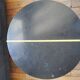 Black marble and gold metal coffee table
