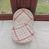 7 hollow plates Moulin des loups