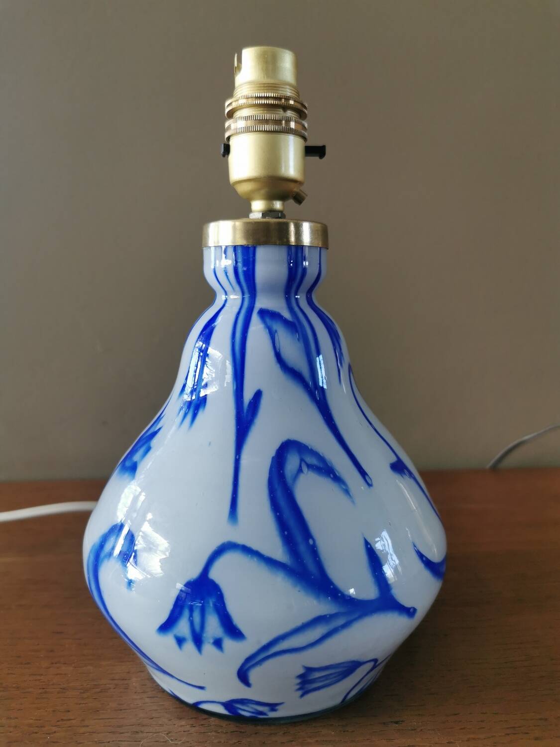 Vintage Murano glass lamp base