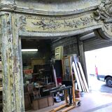 Former large mirror 136x222cm