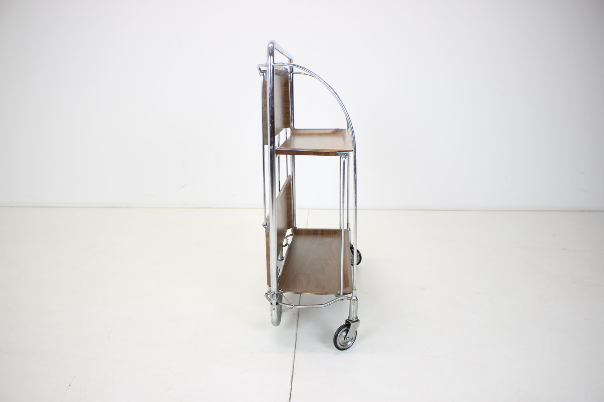 Mid-century adjustable trolley bar, 1980's.
