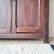 Buffet parisien bois ancien 2 portes panneautées