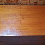 Scandinavian teak chest of drawers 1970 with 3 drawers