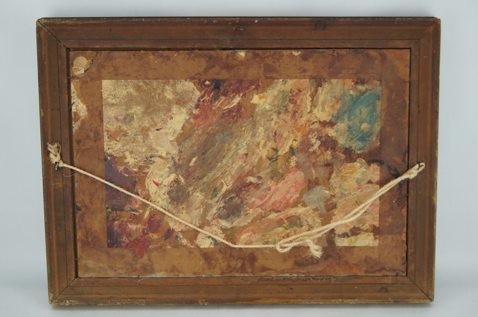 20th oil on panel, signed