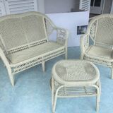 Rattan living room set