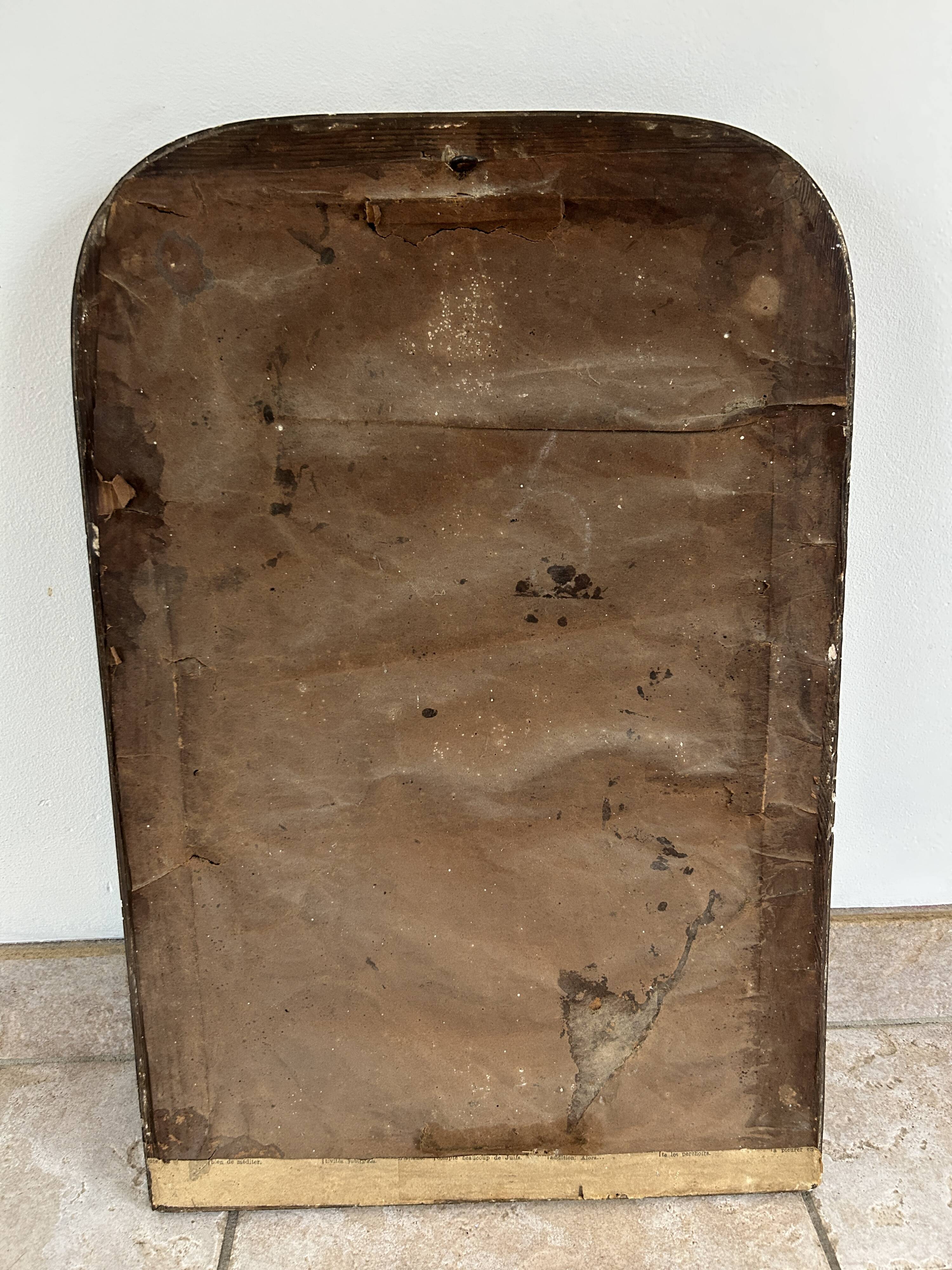 Napoleon III period mirror