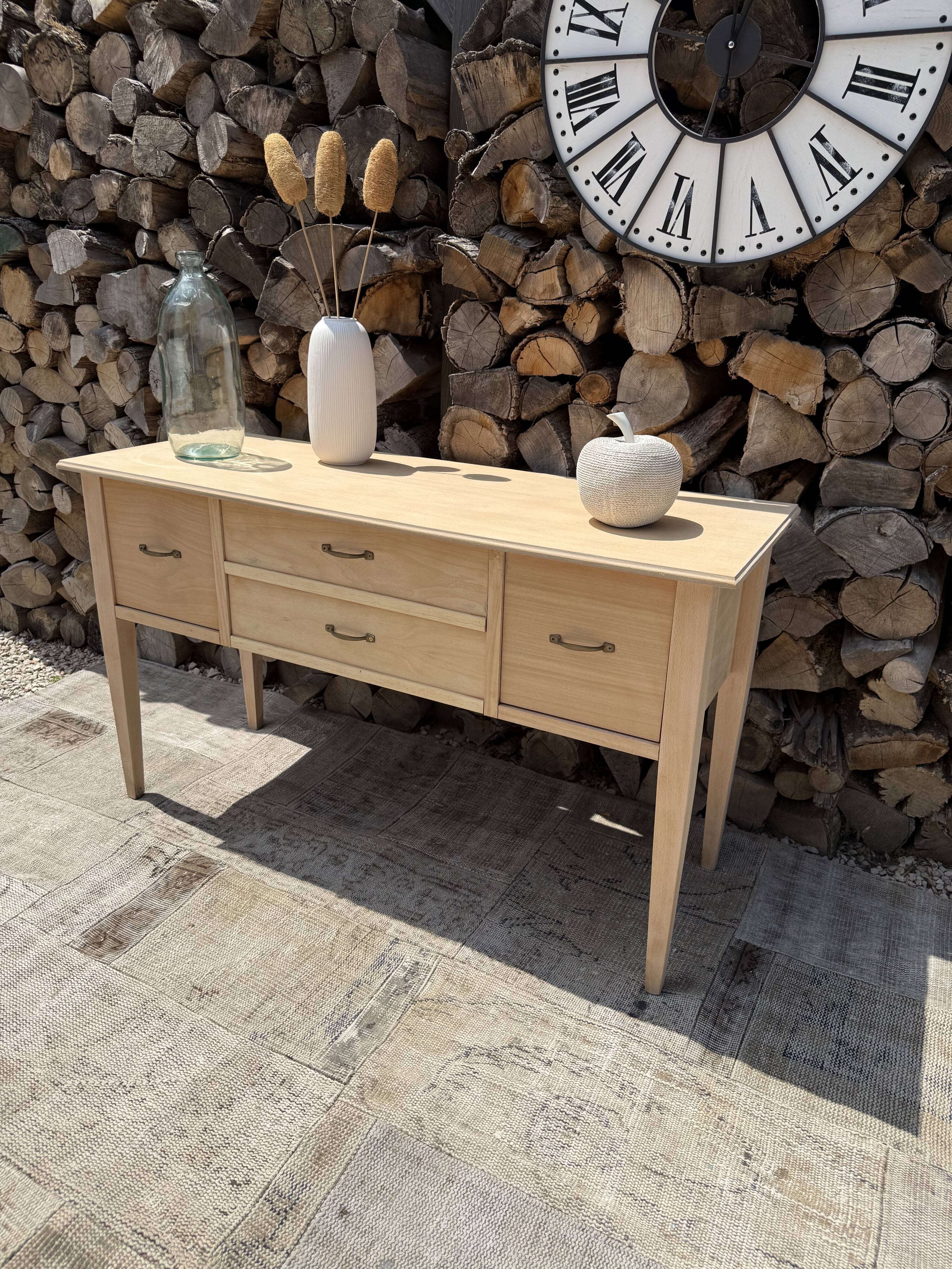 Small renovated antique buffet