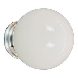 Globe en opaline applique - plafonnier design plafonnier