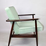 Chaise longue vintage vert clair GFM63 par J.Kedziorek, années 1970