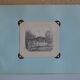 Dessin miniature au crayon circa 1910 campagne anglaise