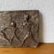 Bronze bas-relief mid-20th century