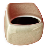 Vase /Vide Poche Virebent  Porcelaine Du Lot Signé Pierre LÉBE DUM