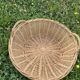 Large rattan bakery basket
