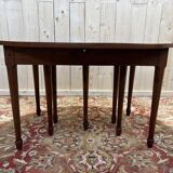 Table ovale en merisier 25 personnes