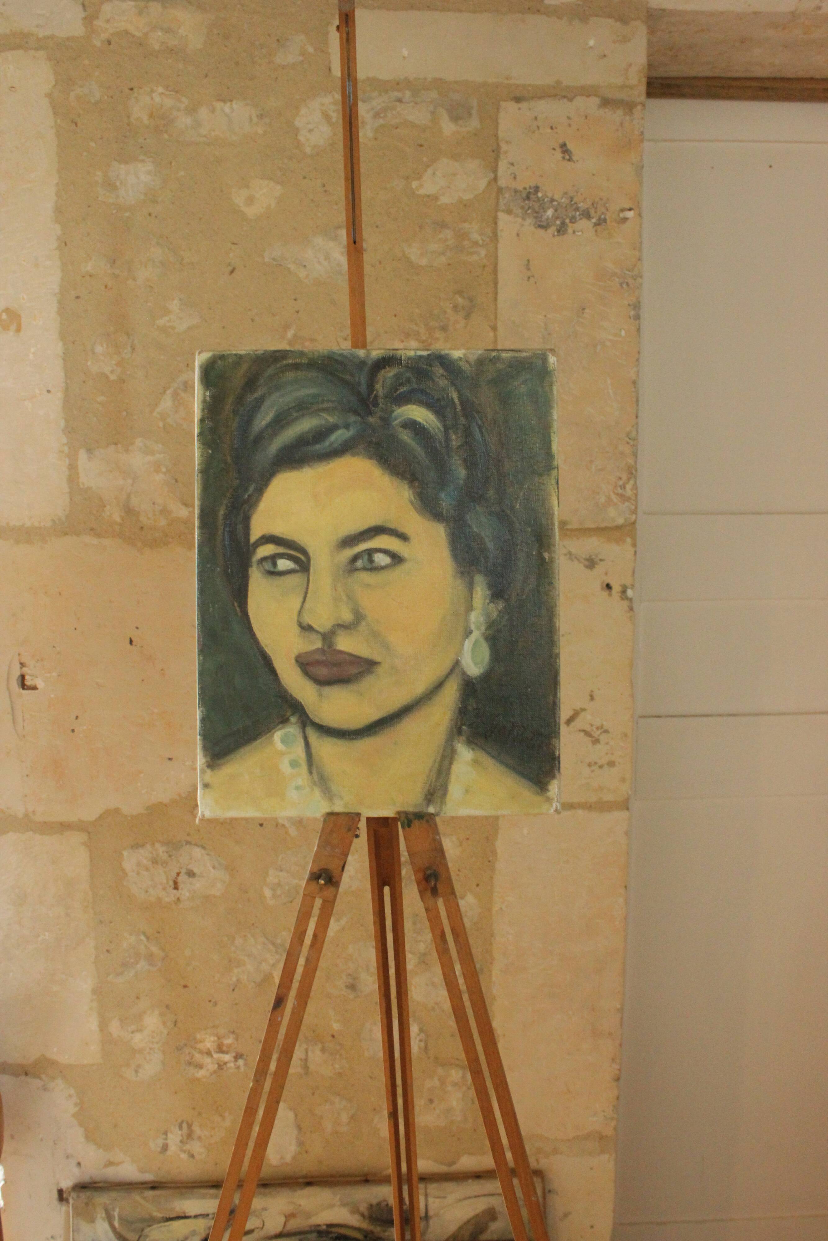 Oil on canvas - soraya