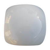 Ceiling light in white opaline from the 1960s
