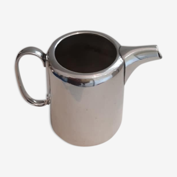 Silver metal milk pot (english)
