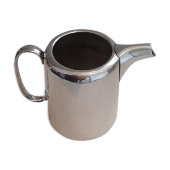 Silver metal milk pot (english)