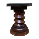 Press screws mounted in coffee table