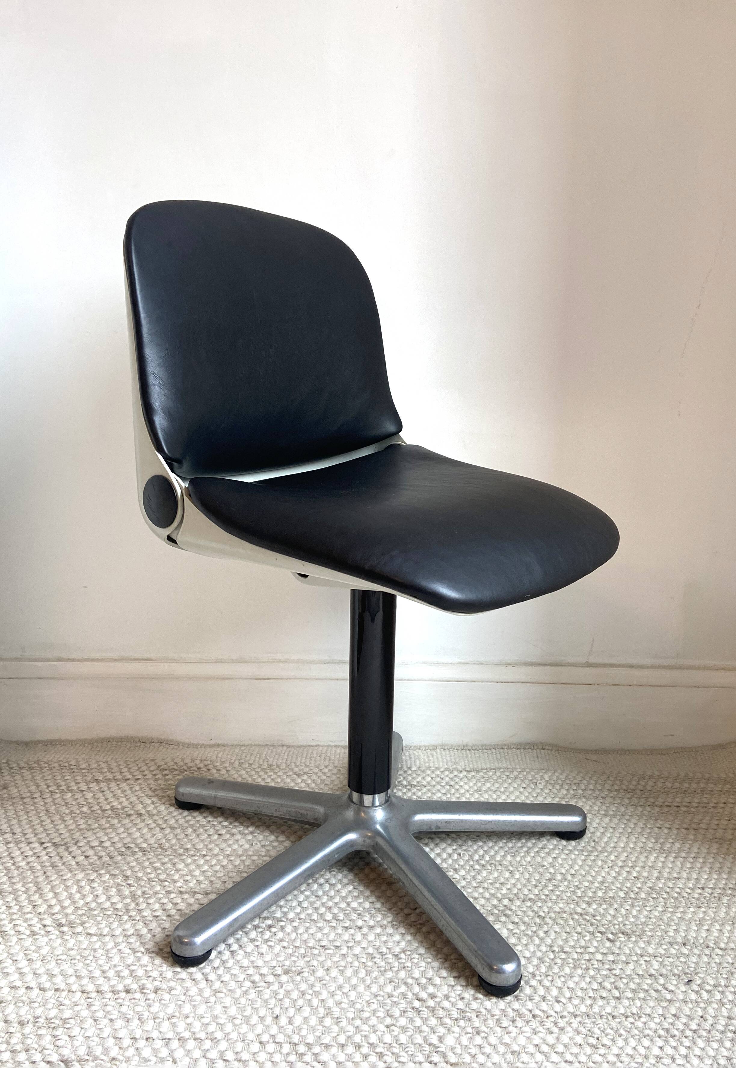 Chaise de bureau vintage Wilkhahn par Wilhelm Ritz