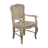 Fauteuil massif style louis XV chateau et dépendances