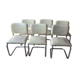 Set of 6 chairs 70s