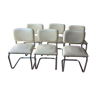 Set of 6 chairs 70s