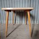 Vintage compass leg table