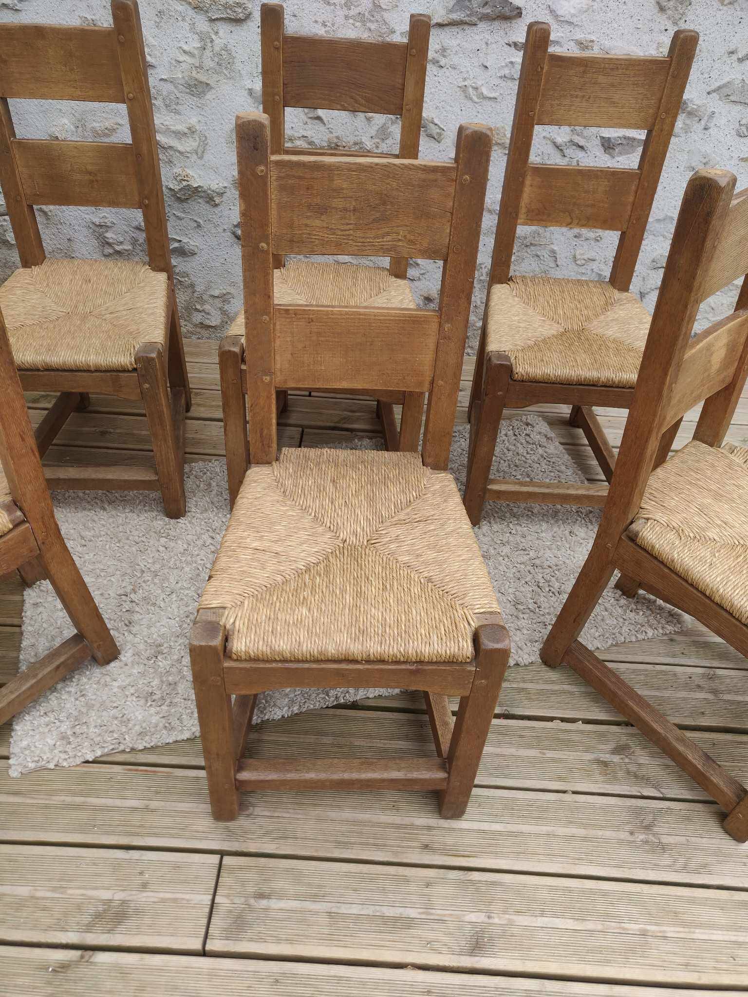 Oak chairs