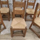 Oak chairs