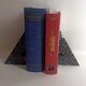 Pair of marble bookends 1970s Height 18.2 cm