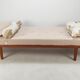 Mid-century teak daybed, 1960s