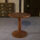 Scandinavian teak pedestal table, 1970s