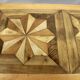 110 cm Coffee Table with Antique Parquet Top