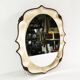 Mid-century ceramic mirror, Pan Keramik, 1970s