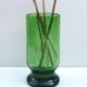 Vintage bubble glass vase