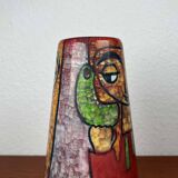 Danish studio pottery vase from the mid-century by Marianne Starck for Michael Andersen, 1960s.