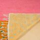 Authentic wool Berber rug, square size 2.5/2.5m.