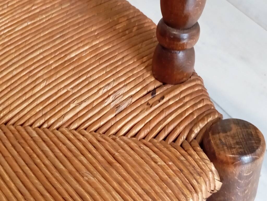 Pair of nursing or fireside armchairs