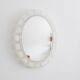 Illuminated mirror acrylic glass - mid century wall decoration