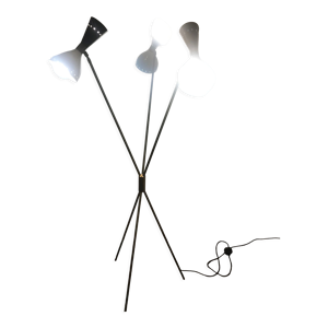 lampadaire laiton têtes