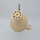 60's beige industrial gooseneck lamp