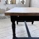 Table de ferme en chêne avec rallonges