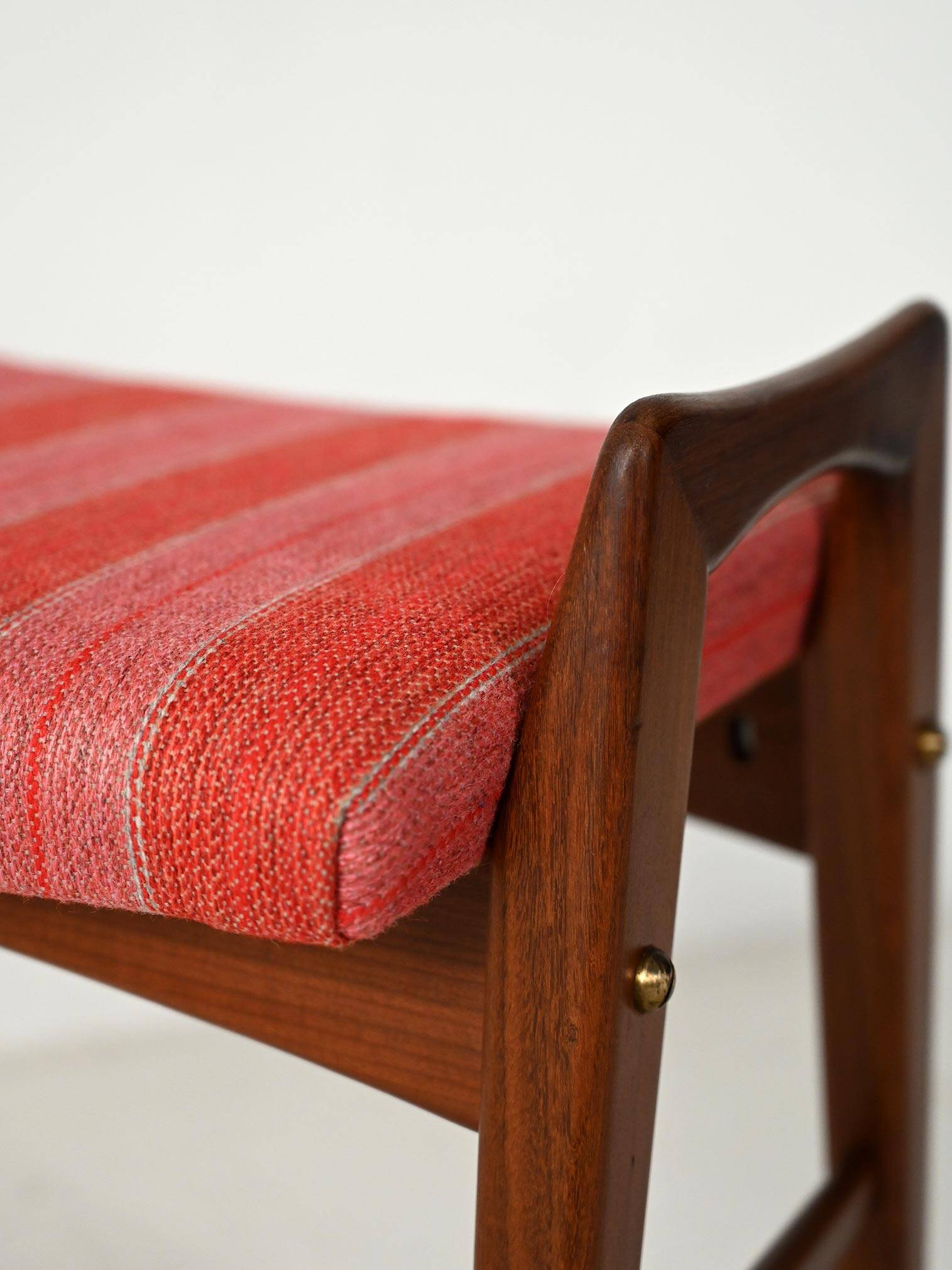 Scandinavian Teak Stool by Svante Skogh