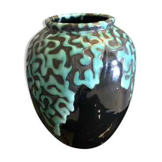 Ceramics vase signed C.A.B