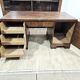 Ensemble de bureau exécutif monumental / Art Déco / Noyer / Années 1940.