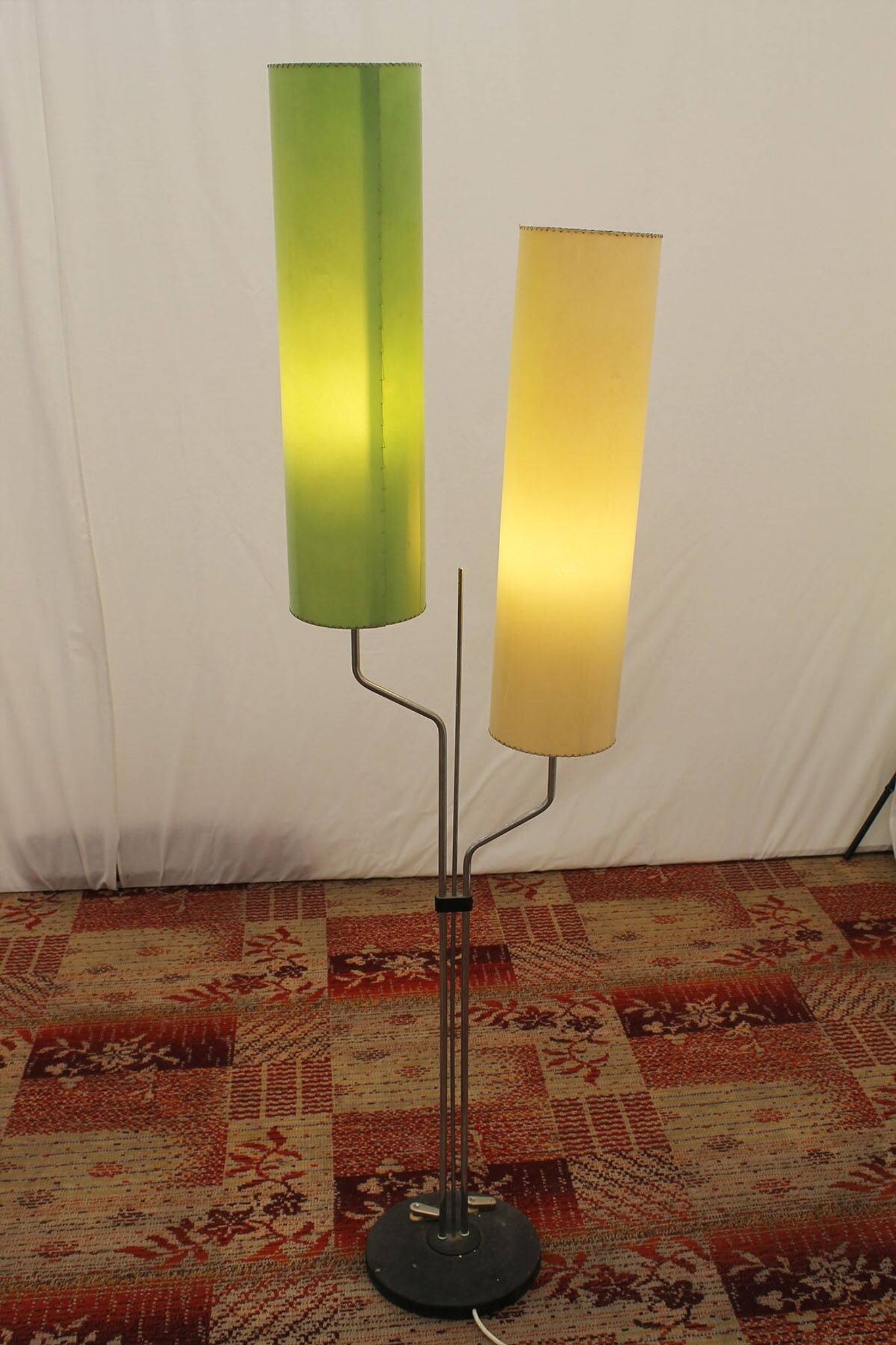 Mid century floor lamp Lidokov, Brussels period, 1960s, Czechoslovakia