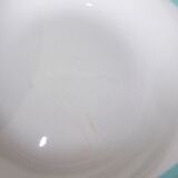 4 assiettes creuses vintage motif géométrique 220510