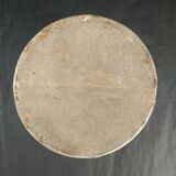 Greige sandstone pot with lid